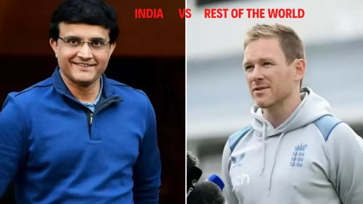 Sourav Ganguly to lead India in match against Rest of the world; Morgan ...