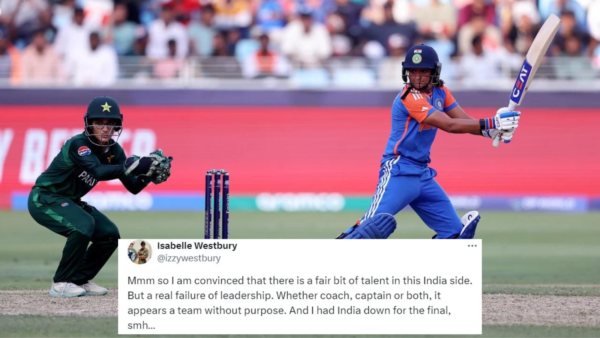 Harmanpreet Kaur’s Indian side slammed as ‘team without purpose’ after lazy chase against Pakistan in Women’s T20 World Cup