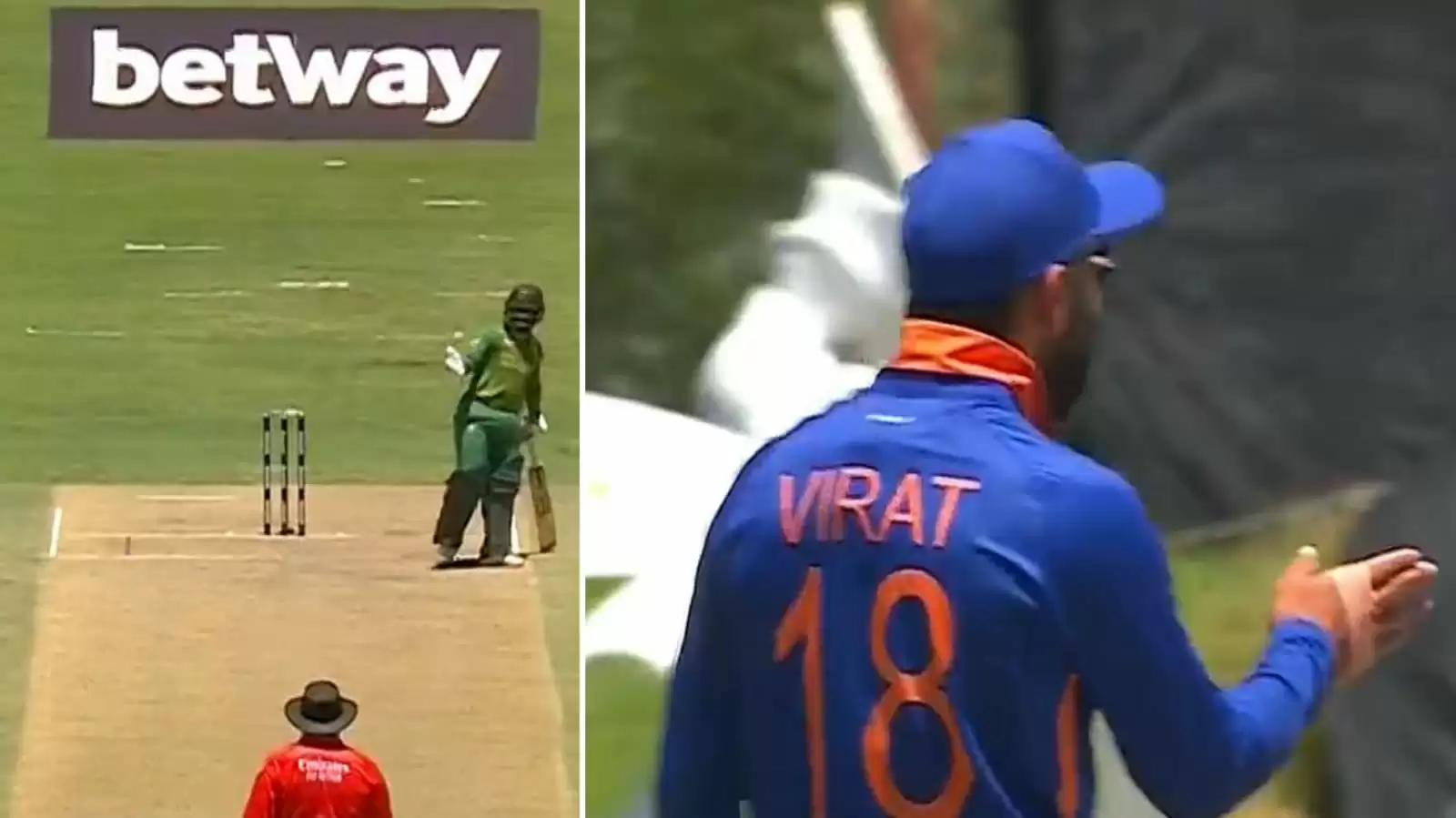 WATCH: Angry Virat Kohli fires throw at Bavuma’s head; batsman ducks ...