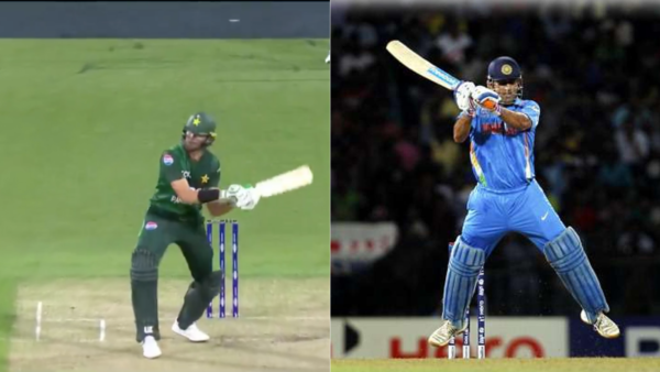 Shaheen Afridi emulates MS Dhoni’s signature helicopter shot during AUS vs PAK 3rd T20I [WATCH]