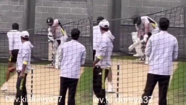 Rohit Sharma Falls to Devdutt Padikkal’s Off-Breaks in Practice Session [WATCH]