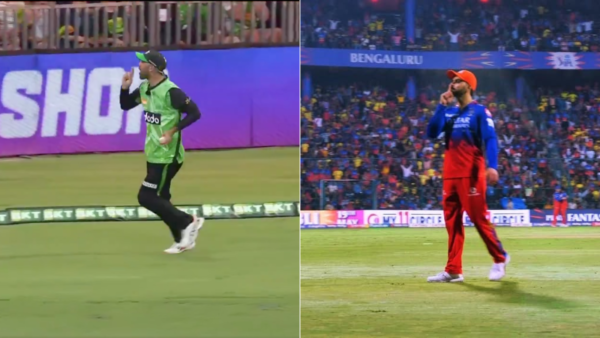 Former RCB Teammate Copies Virat Kohli’s Famous Crowd Silence Celebration in BBL [WATCH]