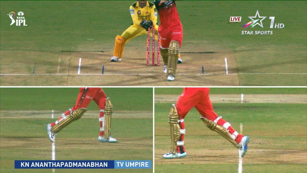 MS Dhoni stumping Phil Salt CSK vs RCB IPL 2025