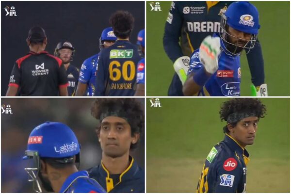 'F*uck Off' - WATCH Hardik Pandya and Sai Kishore Face Off As Angry Reaction Met With Abuse During GT vs MI IPL 2025 Game