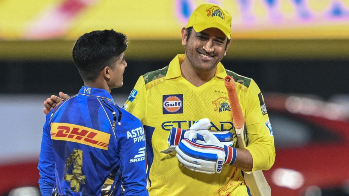MS Dhoni was seen talking something to the youngster, which was obviously inaudible during the live feed, and ample talks were around it.
