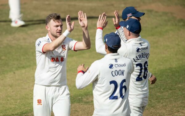 Sam Cook took five wickets against Nottinghamshire in the second round of the County Championship 2025.