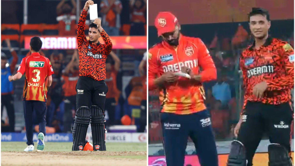 Abhishek Sharma SRH vs PBKS IPL 2025