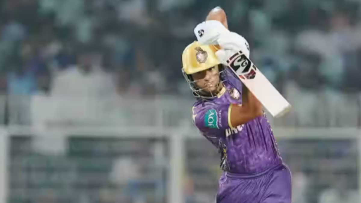 Angkrish Raghuvanshi Kolkata Knight Riders KKR vs GT IPL 2025