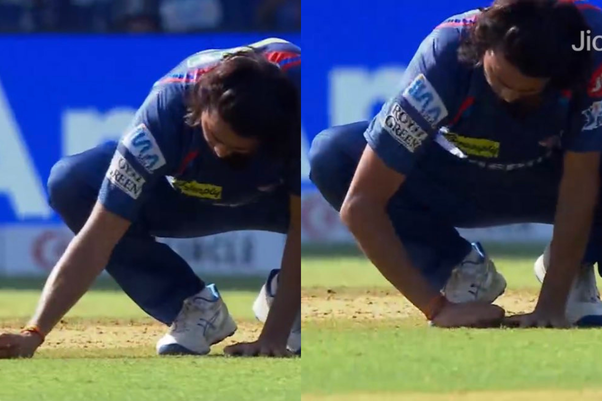 Digvesh Rathi Ryan Rickelton MI vs LSG IPL 2025 Notebook celebration