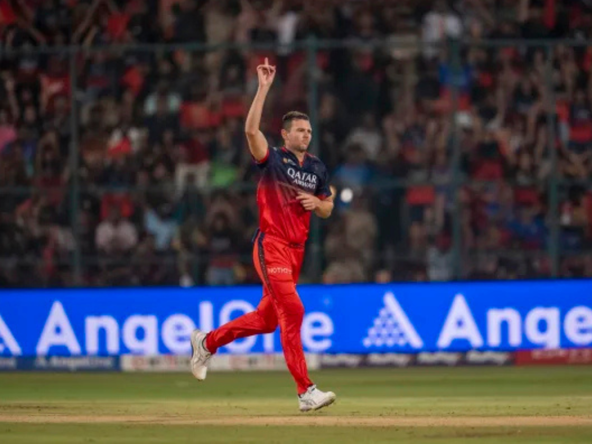 Josh Hazlewood Credits THIS RCB Player for His Four-Wicket Haul Against Rajasthan Royals in IPL 2025