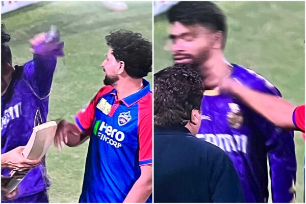 Kuldeep Yadav Slapping Rinku Singh Twice With KKR Star Visibly Annoyed After IPL 2025 Game