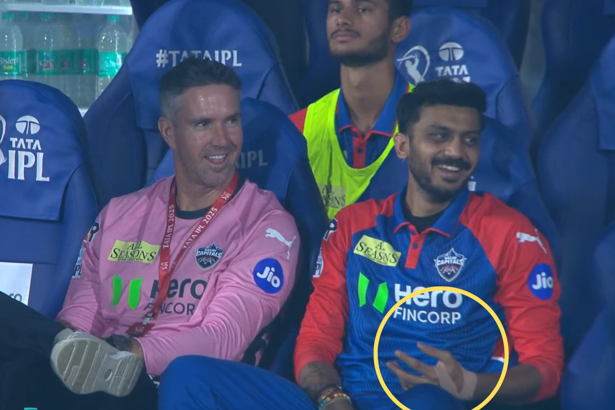 Axar Patel hurts left hand during DC vs KKR IPL 2025 match, walks off mid-match