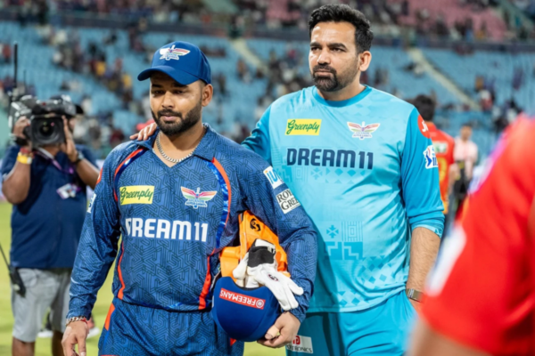 Rishabh Pant Zaheer Khan LSG Lucknow Pitch LSG vs PBKS IPL 2025