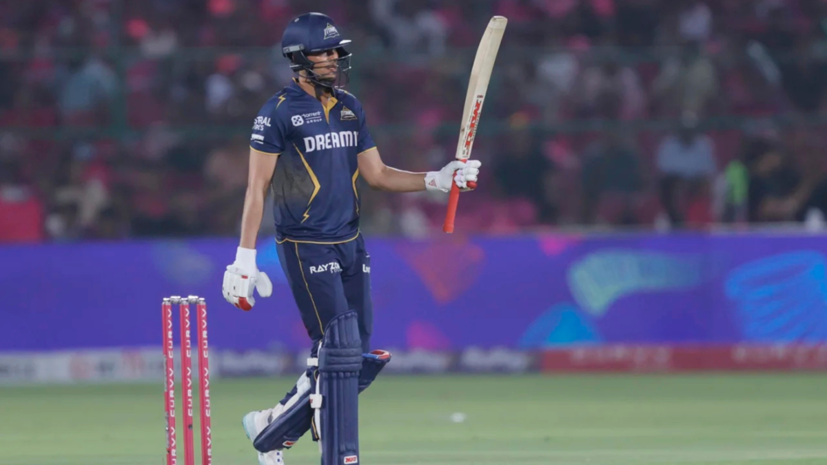 Shubman Gill Gujarat Titans RR vs GT IPL 2025