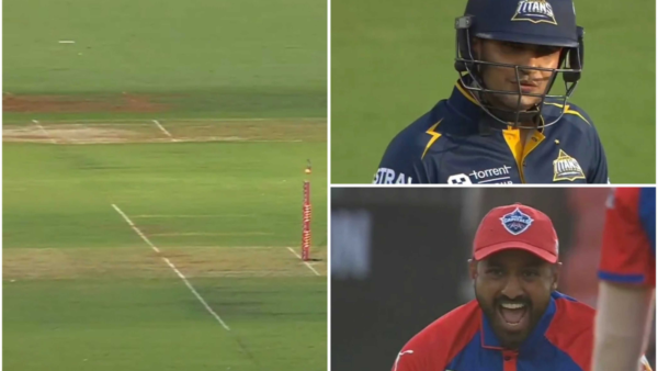 Shubman Gill furious at Sai Sudharsan run out Karun Nair GT vs DC IPL 2025