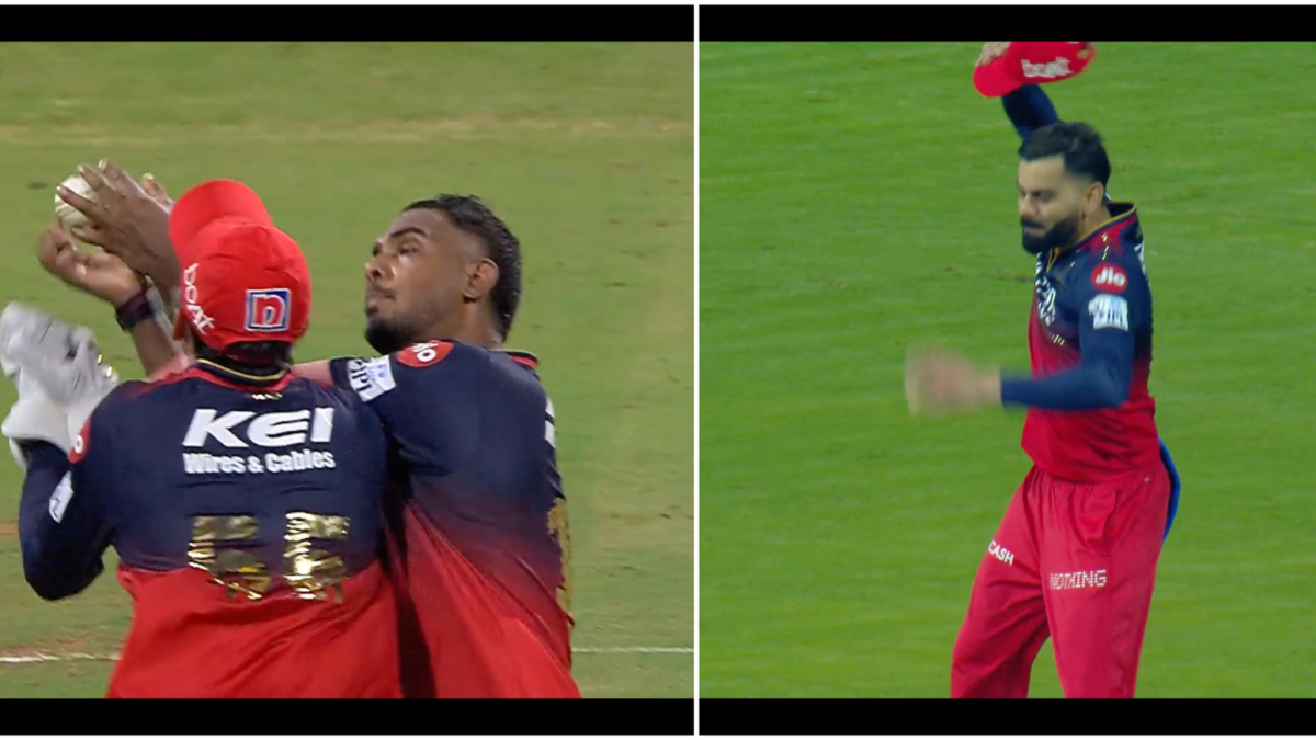 Virat Kohli Yash Dayal Jitesh Sharma MI vs RCB IPL 2025