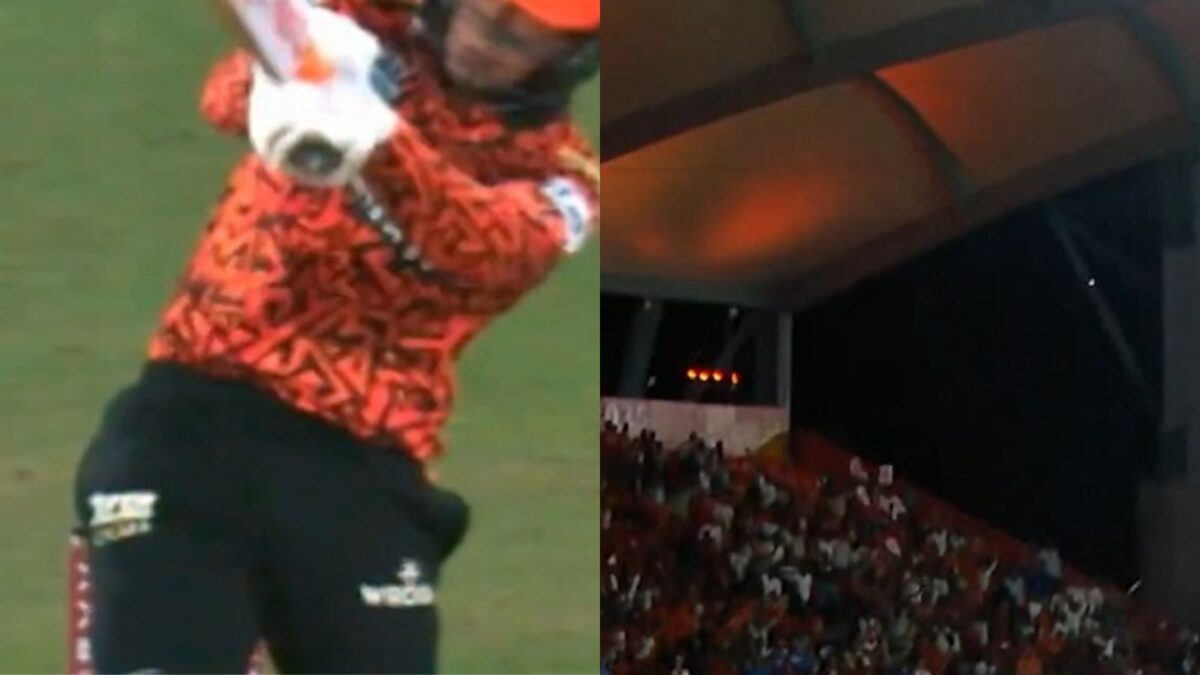 abhishek sharma six ipl 2025 srh vs pbks