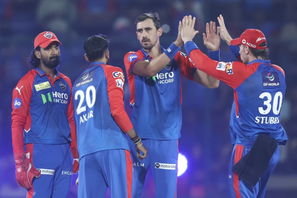 Delhi Capitals Axar Patel KL Rahul Mitchell Starc Tristan Stubb DC Delhi Capitals IPL 2025 DC vs RR