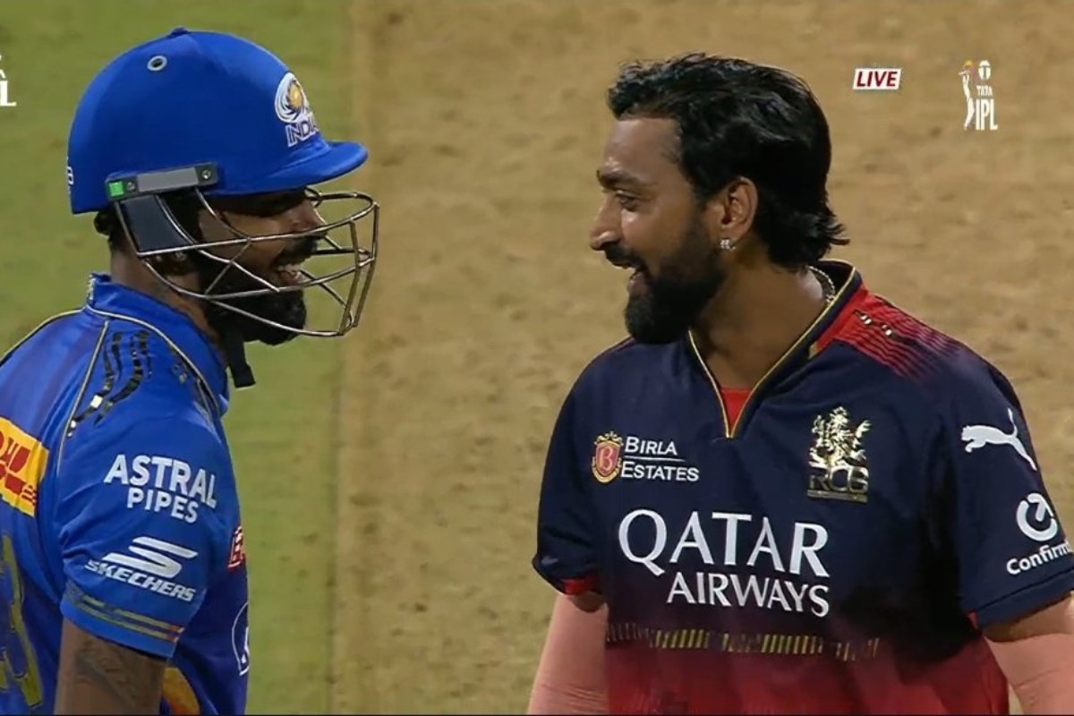 hardik pandya vs krunal pandya faceoff mi vs rcb ipl 2025