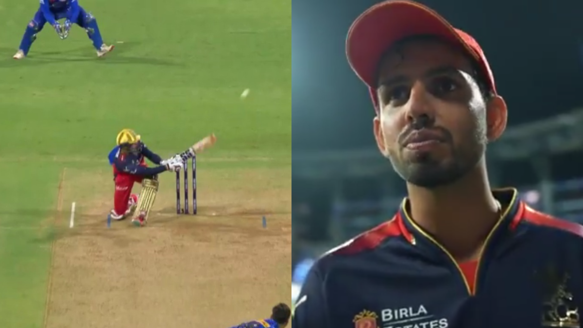 Following the game’s conclusion, Jitesh Sharma credited Dinesh Karthik, RCB’s batting coach and mentor, for playing this innovative shot.