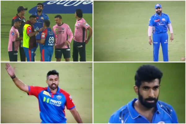 [WATCH] Karun Nair, Jasprit Bumrah Involved in Heated Argument After DC Impact Player Smashes 18 Runs Off MI Star in IPL 2025 Comeback