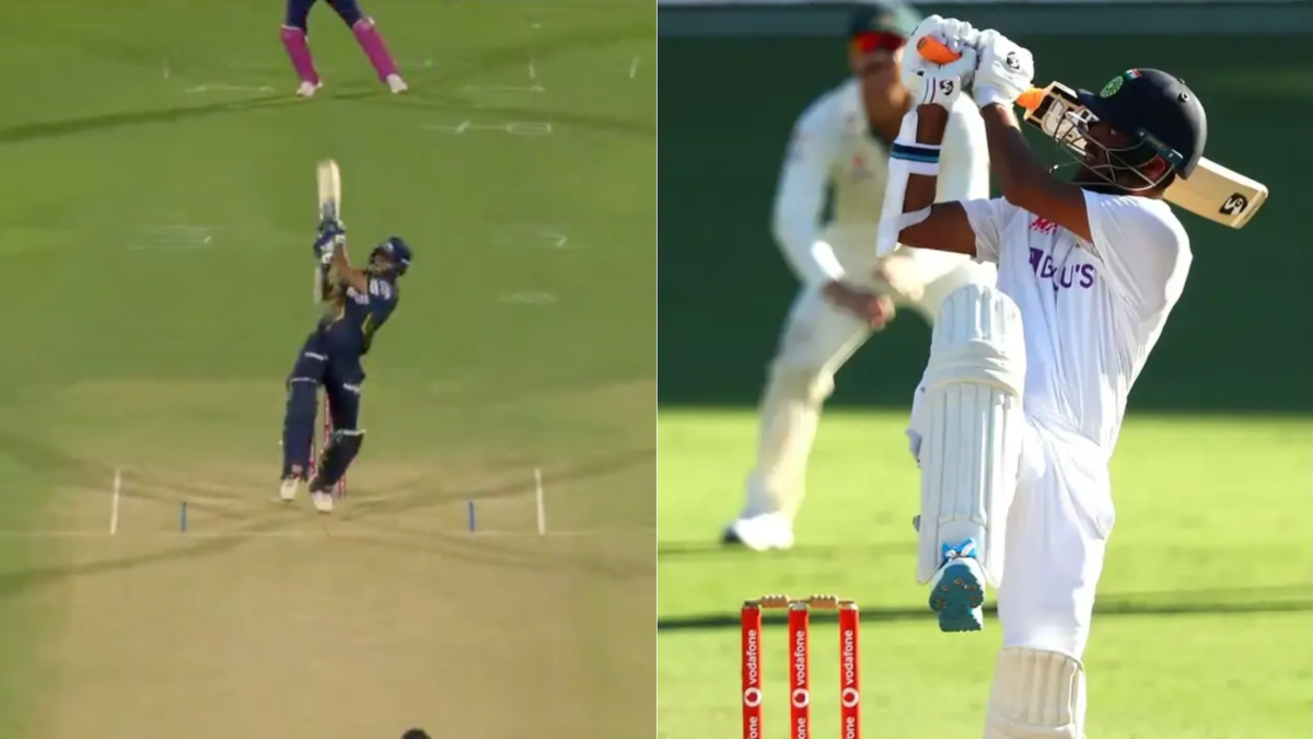 Washington Sundar Recreates Pull Shot Six From Famous 2021 Gabba Win During RR vs GT IPL 2025 Clash