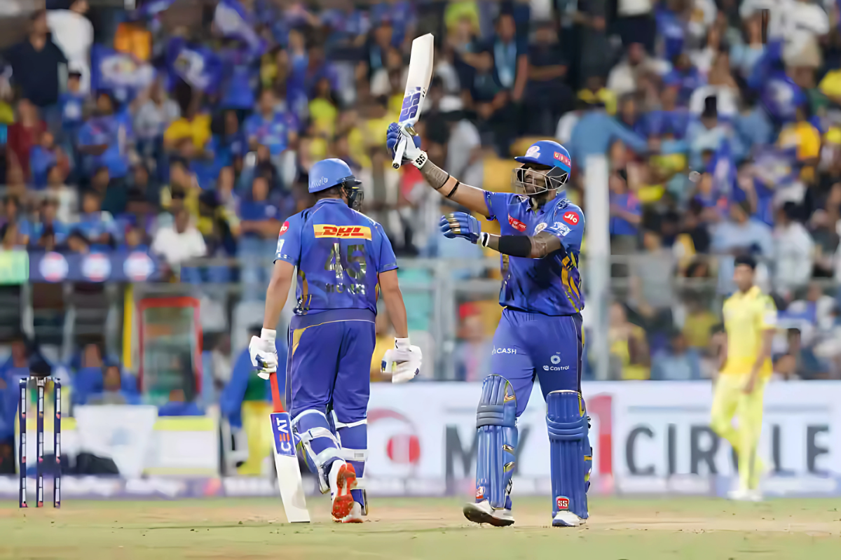 mi points table ipl 2025 win vs csk can mi finish top two