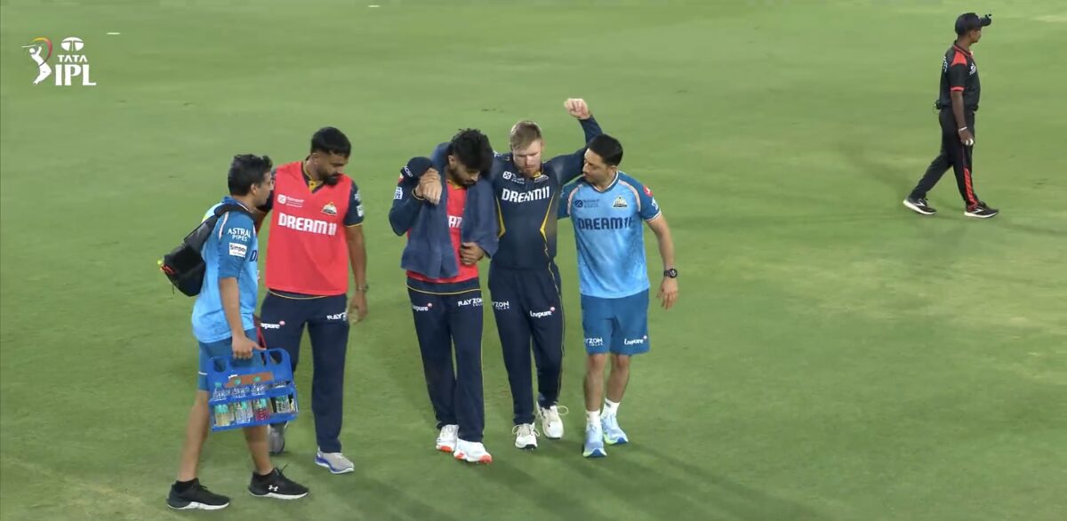 Big Blow for Gujarat Titans! Substitute Fielder Glenn Phillips Hobbles Off After Nasty Injury During SRH vs GT IPL 2025 Clash