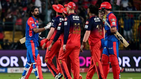 From 61/0 in 3.4 overs, Royal Challengers Bengaluru (RCB) slipped to 125/7 in 17.1 overs against Delhi Capitals (DC) last night.