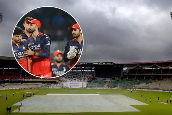rcb vs pbks cut off time ipl 2025 toss delayed bengaluru weather forecast