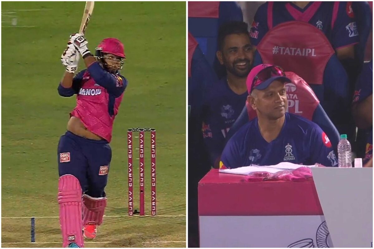 [WATCH] 14 Year Old Vaibhav Suryavanshi Announces Himself With a No-Look SIX off 1st Ball on IPL Debut in RR vs LSG IPL 2025 Game