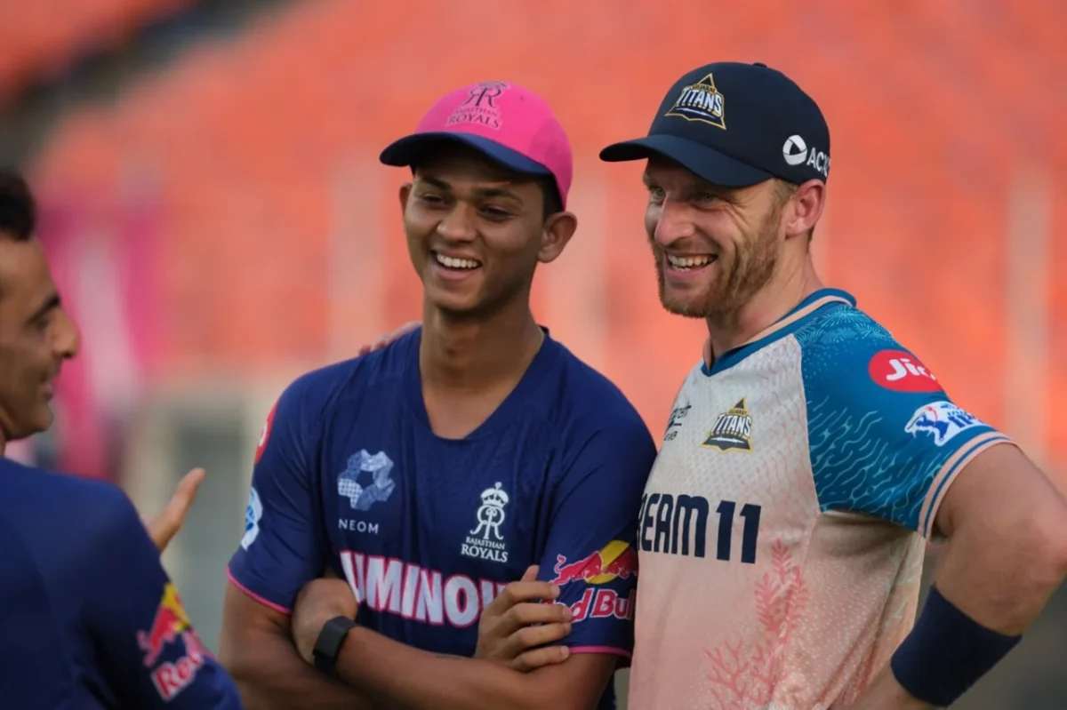 yashasvi jaiswal jos buttler rr vs gt ipl 2025