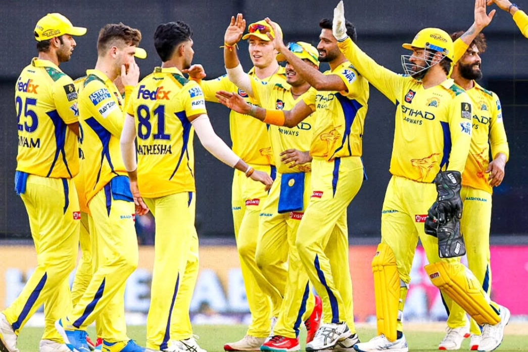 Chennai Super Kings (CSK) failed to reach the IPL 2025 playoffs after winning only four out of 14 games.