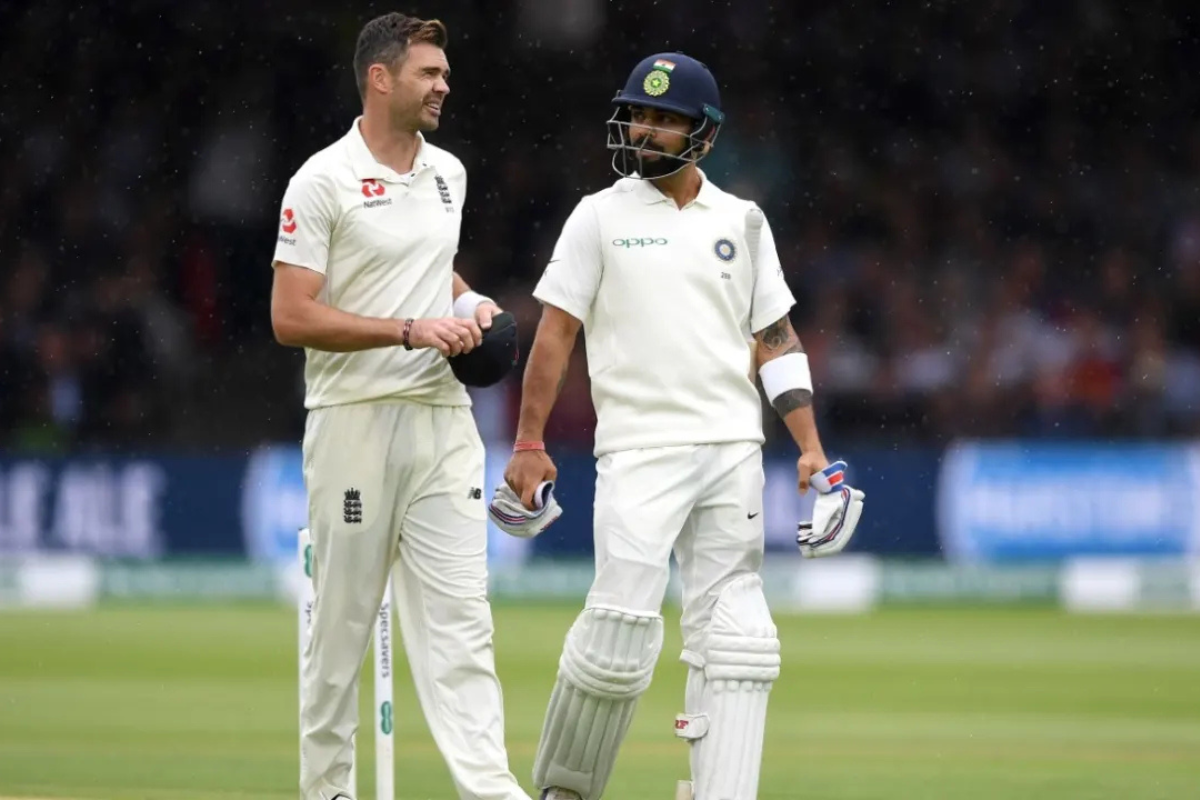 James Anderson on Virat Kohli's Test Retirement