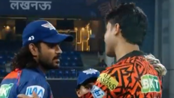 [WATCH] Abhishek Sharma, Digvesh Singh Rathi Bury the Hatchet Post Heated Exchange After LSG vs SRH Match in IPL 2025