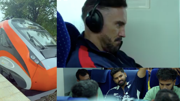 [WATCH] BCCI Arranges Special Vande Bharat Train To Transport PBKS, Delhi Capitals Players and Staff From Dharamshala to Delhi After IPL 2025 Suspension