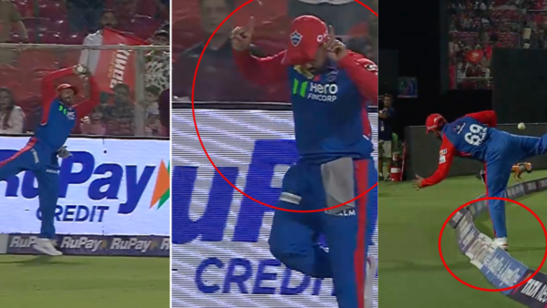 [WATCH] Umpires Declare Single Despite Karun Nair Signalling Six After Close Save Near Boundary Rope In PBKS vs DC IPL 2025 Clash