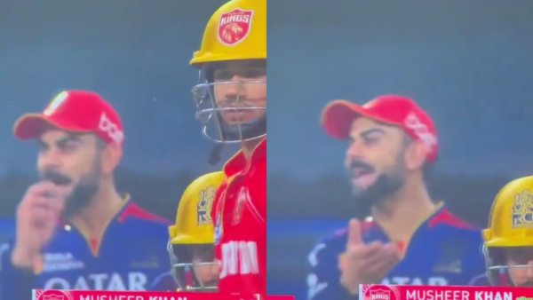 Virat Kohli Brutally Trolls Punjab Kings Impact Player Musheer Khan As ‘Water Boy’ During PBKS vs RCB Qualifier 1 in IPL 2025