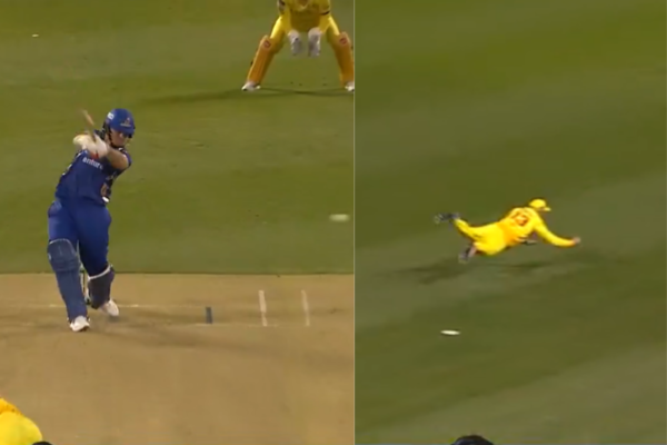 40-Year-Old Faf Du Plessis Pulls Off Stunning One-Handed Catch for Texas Super Kings in MLC 2025 Clash vs MI New York