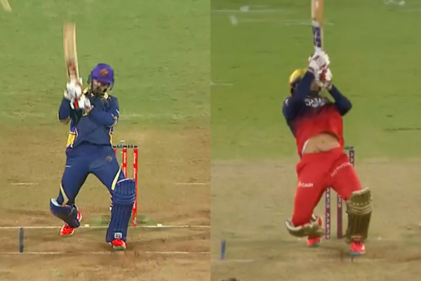 Jitesh Sharma Recreates Famous IPL 2025 Ramp Shot