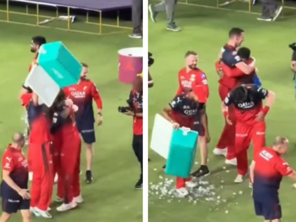Unseen Footage From IPL 2025 Final Shows Mayank Agarwal Empty An Ice Box On Virat Kohli and Krunal Pandya [WATCH]