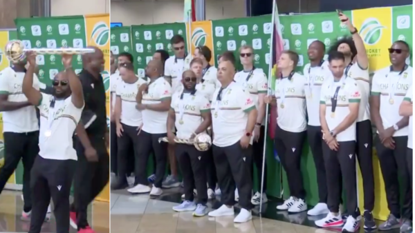 [WATCH] Temba Bavuma, Aiden Markram and Co Arrive in South Africa to a Grand Reception After WTC 2025 Final Win