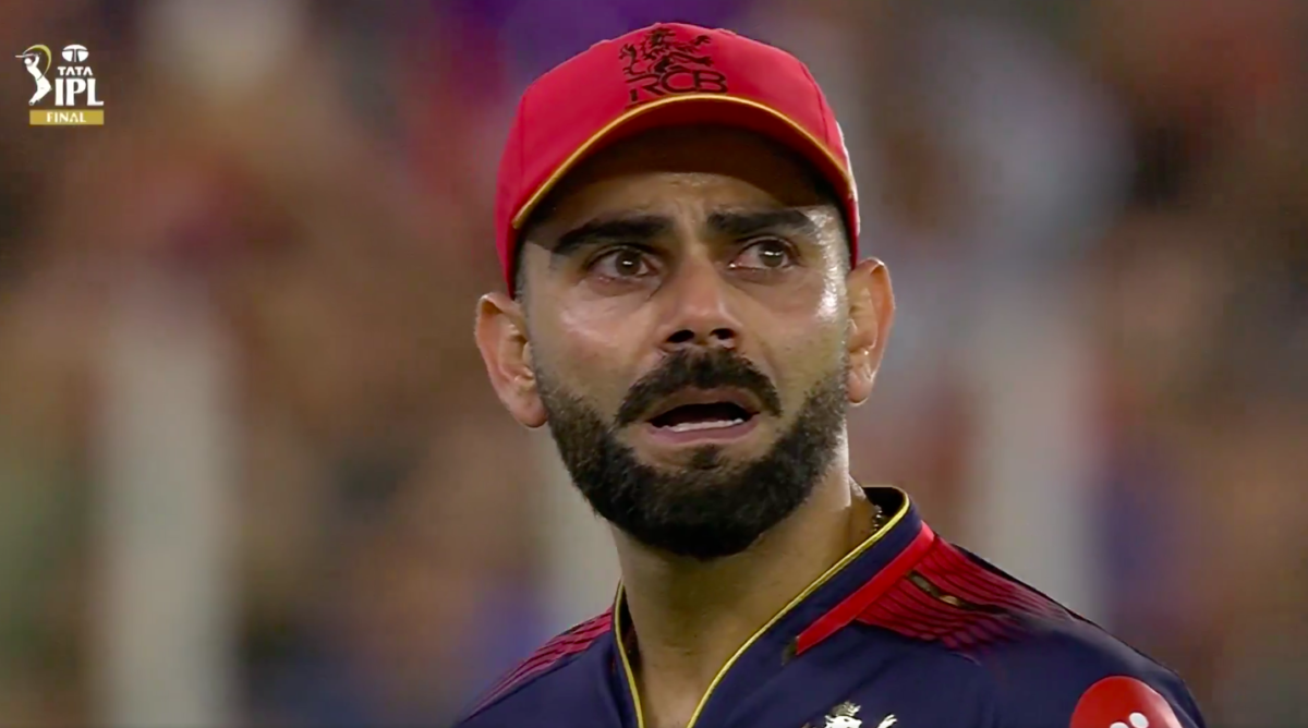 [WATCH] Emotions Run High as Virat Kohli Breaks Down Into Tears After RCB End 18-Year Trophy Drought To Win IPL 2025