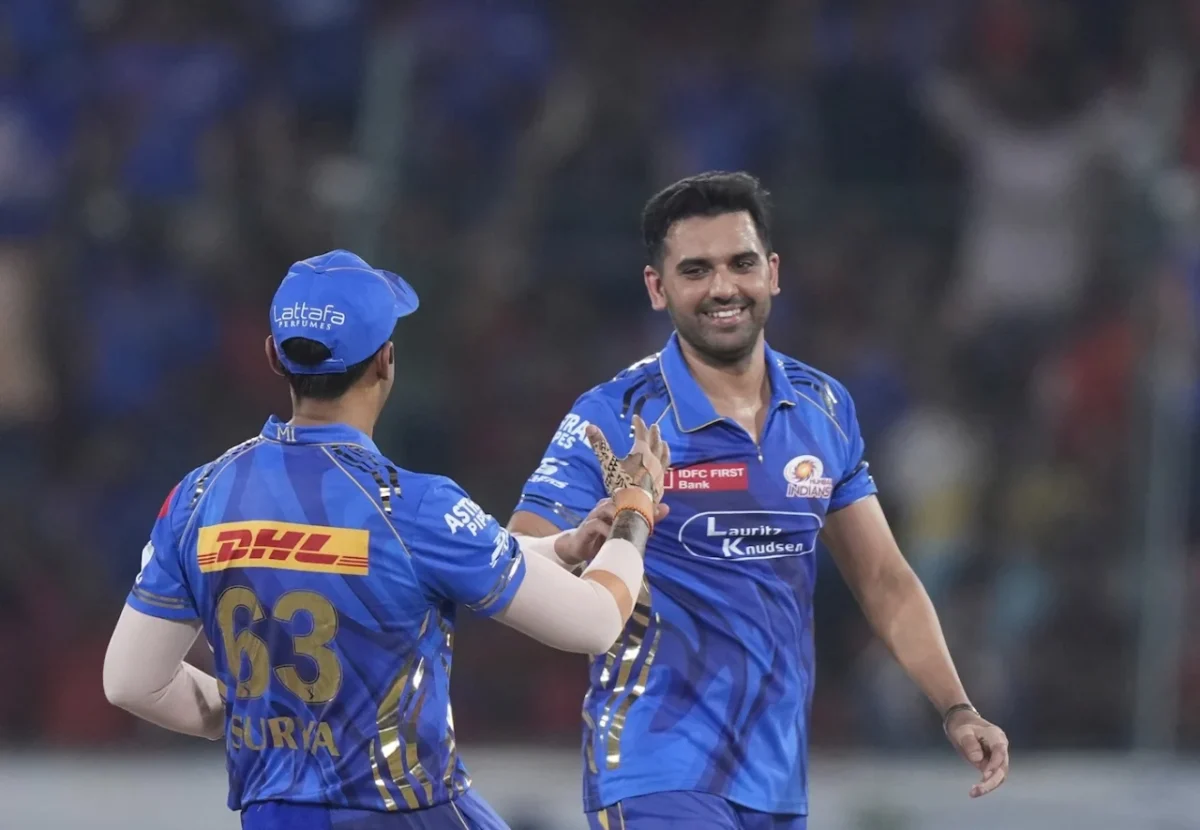 deepak chahar mumbai indians pbks vs mi ipl 2025 qualifier 2