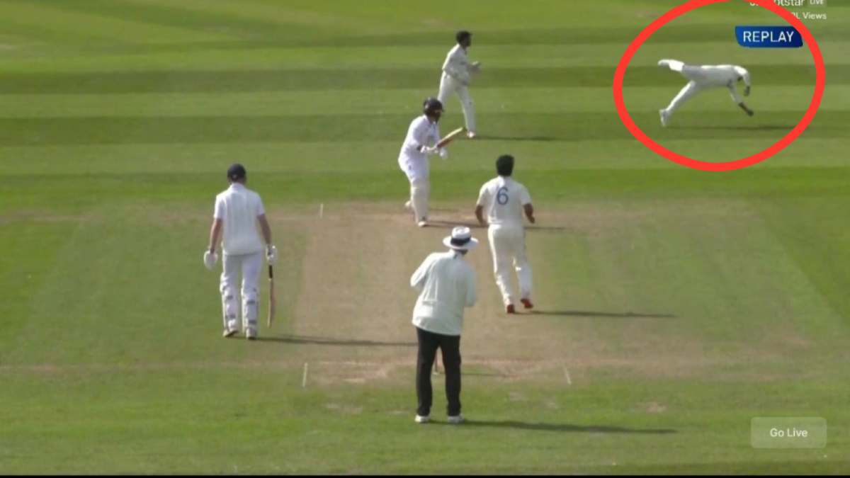 [WATCH] India A Star Sarfaraz Khan Shows Insane Reflexes, Grabs a Screamer at Slips Against England Lions