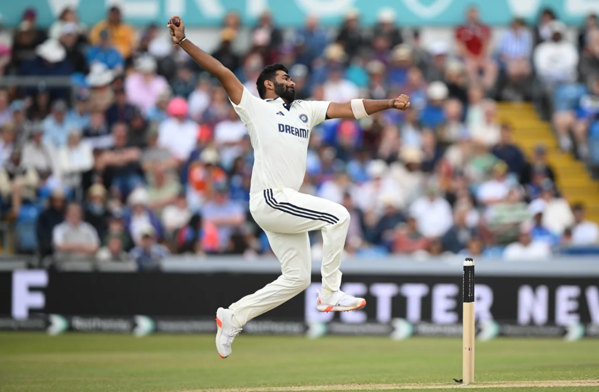 Jasprit Bumrah action side angle