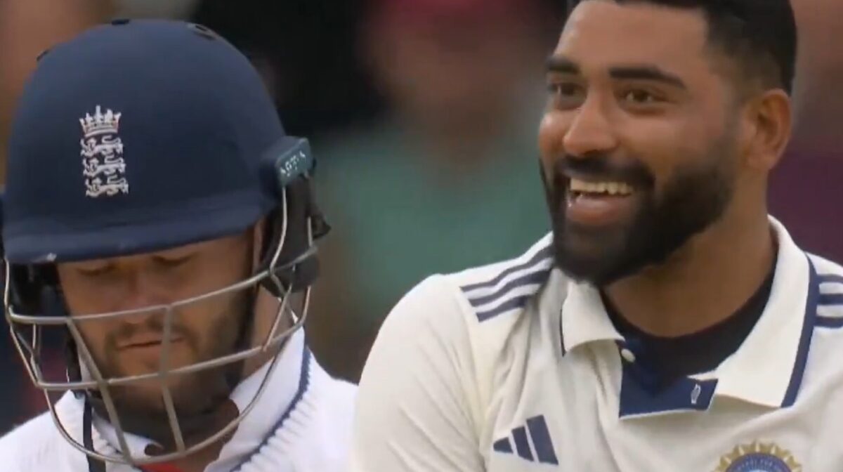 mohammed siraj vs ben duckett 1st test eng vs ind