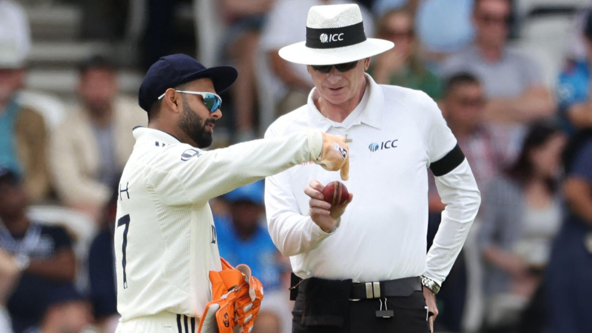 Rishabh Pant has been reprimanded for breaching the ICC Code of Conduct on Day 3 of the Headingley Test against England.
