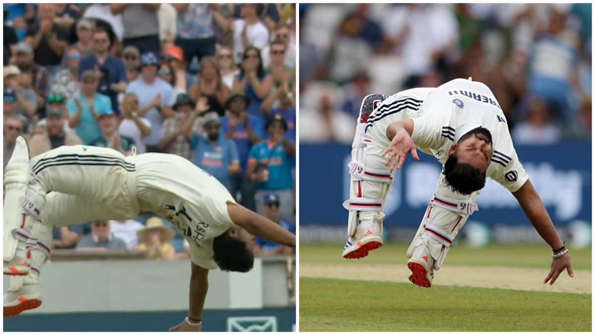 Rishabh Pant brought out his somersault celebration after completing his century against England in Headingley.