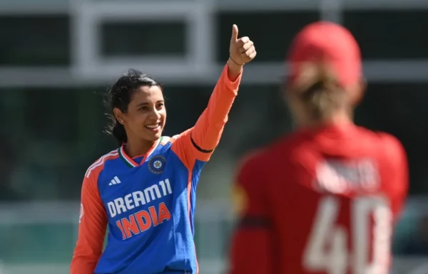 A Teammate Spurred Smriti Mandhana To Her Maiden T20I Century, Star Opener Celebrates By Pointing At Her During Celebrations